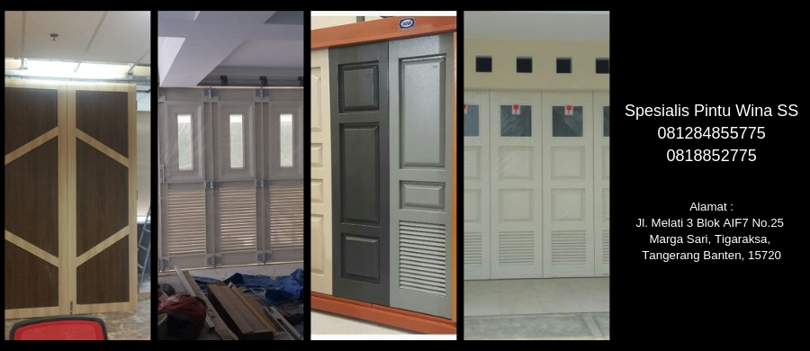 Spesialis Pintu Ruko Wina SS Harga Murah Berkualitas Premium